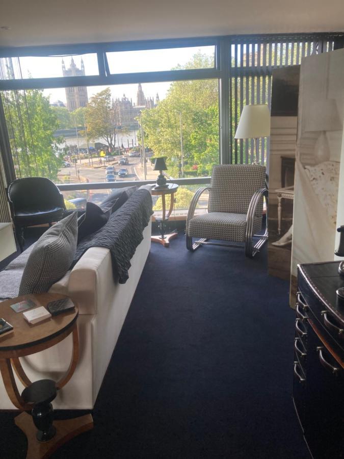 Luxury Designer Apartment River View Of Parliament Westminster Big Ben. London Exteriör bild